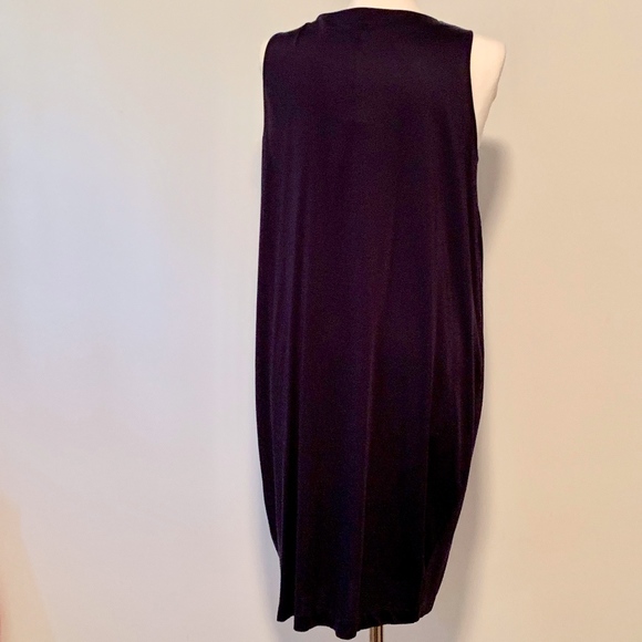 Jil Sander Convertible Neckline Navy Dress - Picture 7 of 8